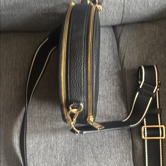 Marc Jacobs Black Crossbody Bag with Gold Accents - Picture 2 of 3